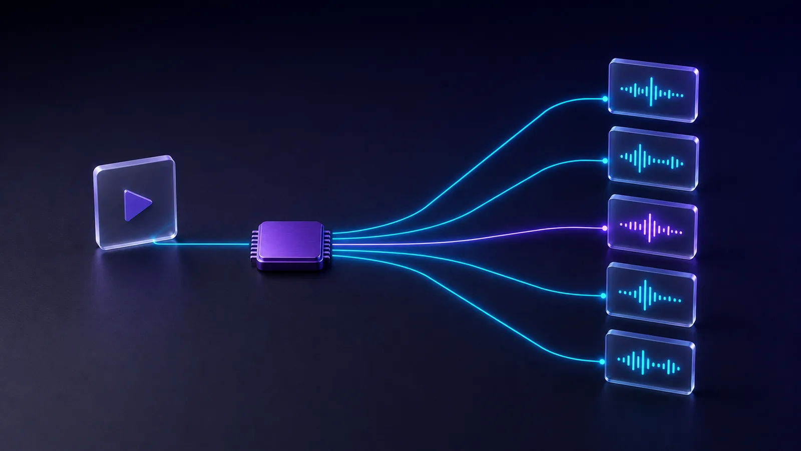 One upload fans out into six languages when you dub YouTube videos with AI